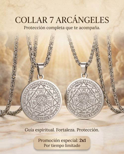 Collar 7 Arcángeles – Protección Total y Bendición Diaria