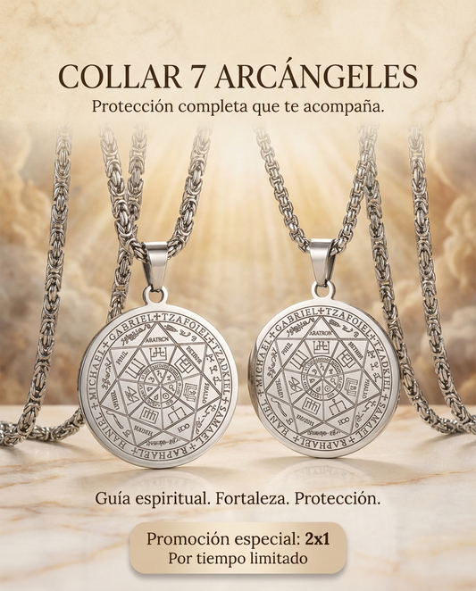 Collar 7 Arcángeles – Protección Total y Bendición Diaria